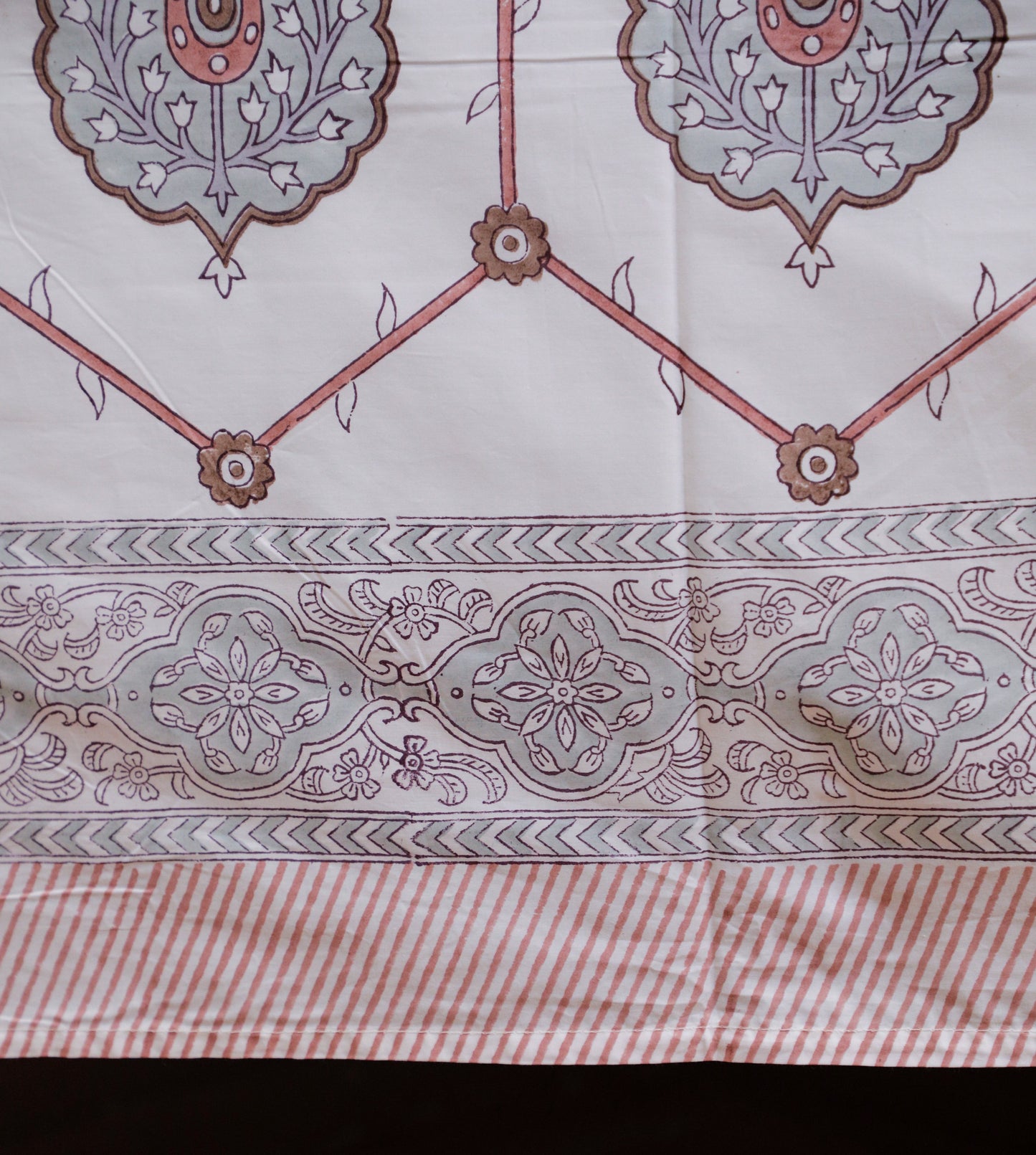 Peacock Feather Bedsheet