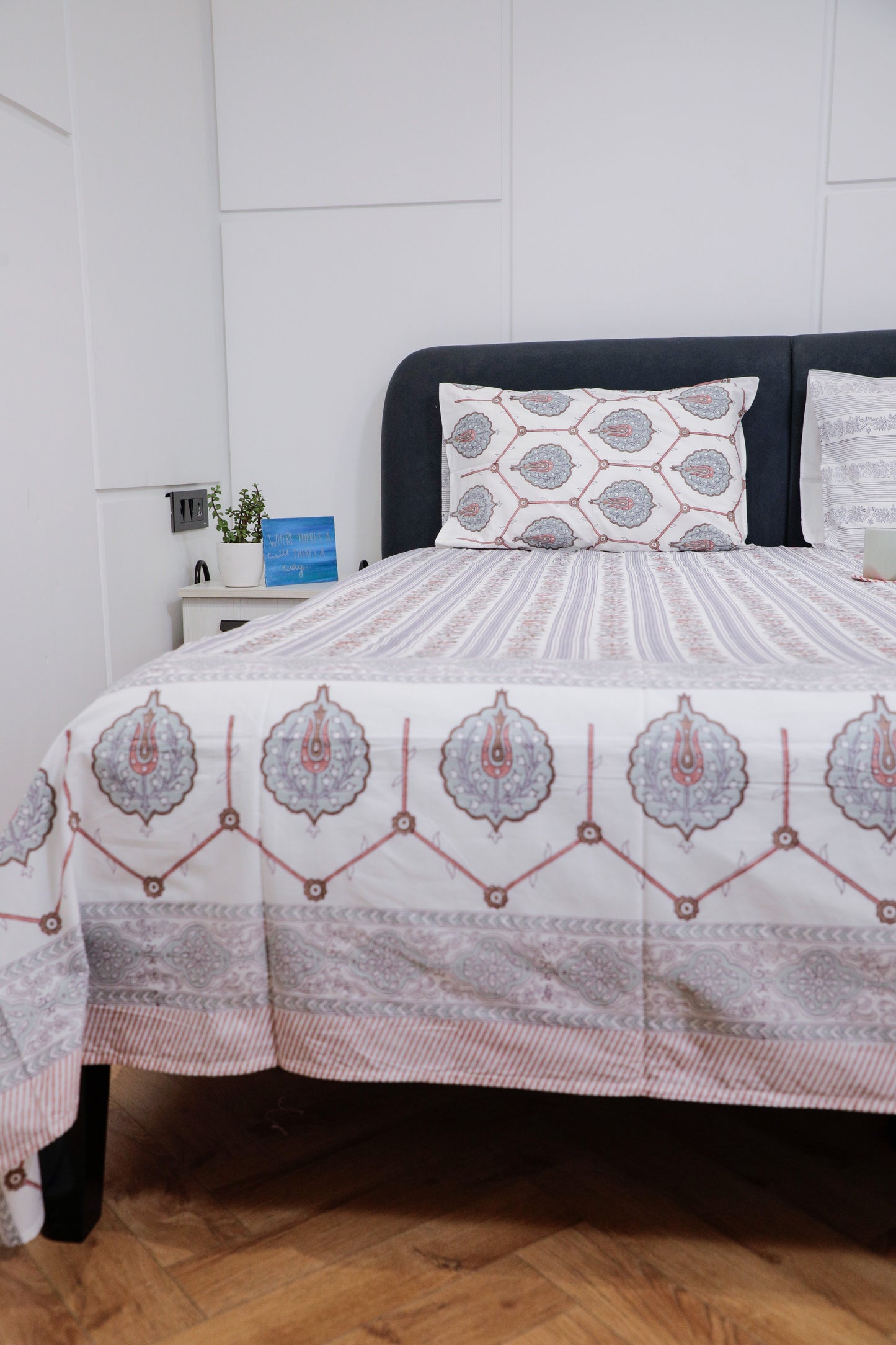 Peacock Feather Bedsheet