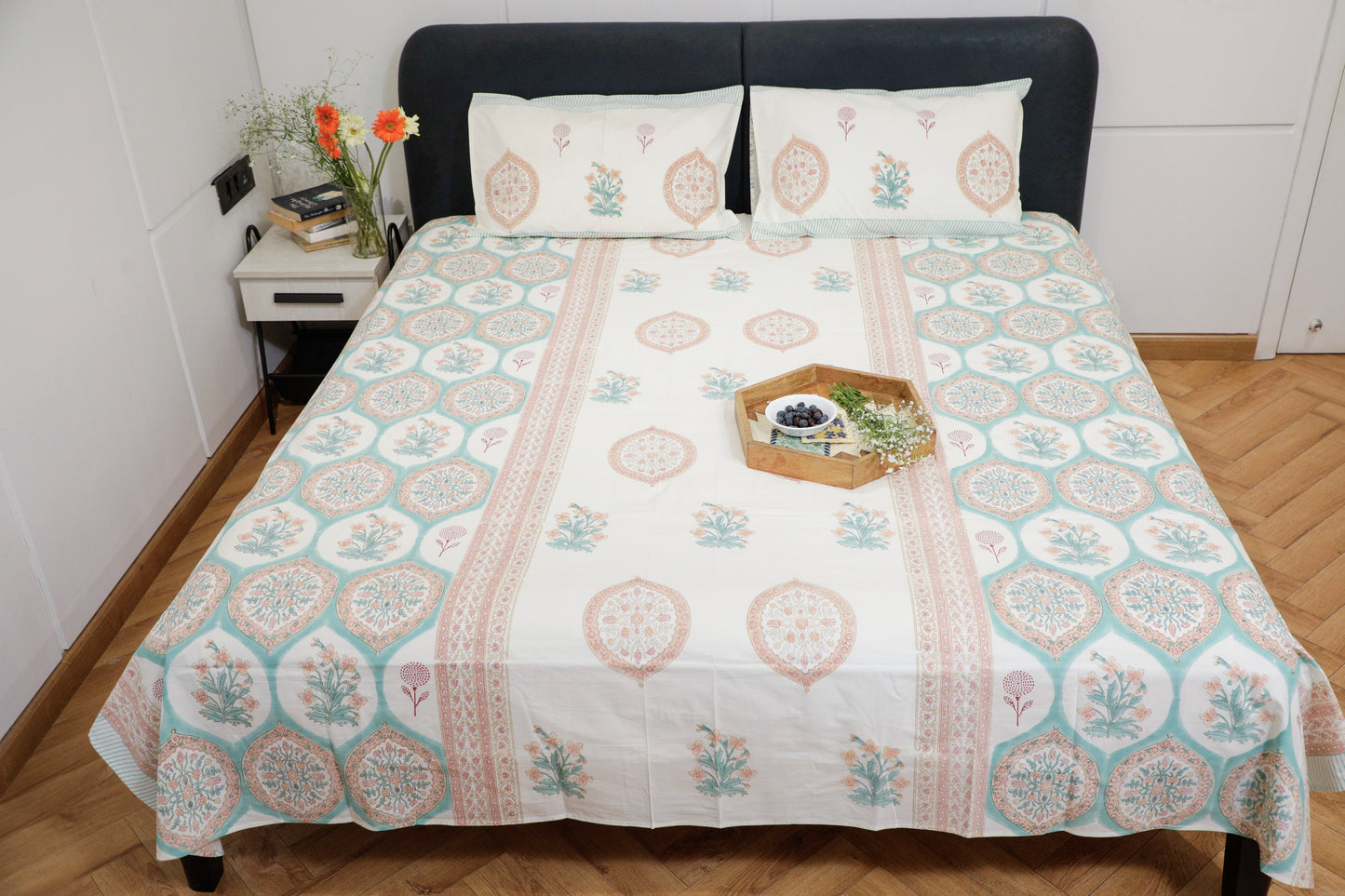 Floral Maze Bedsheet