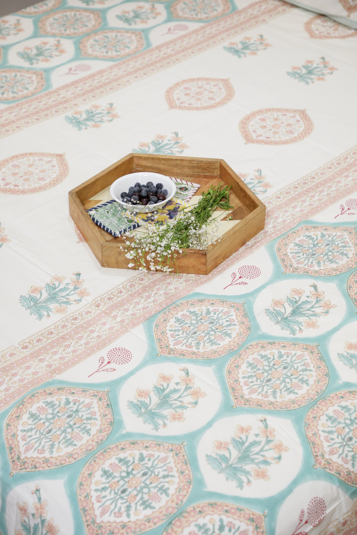 Floral Maze Bedsheet