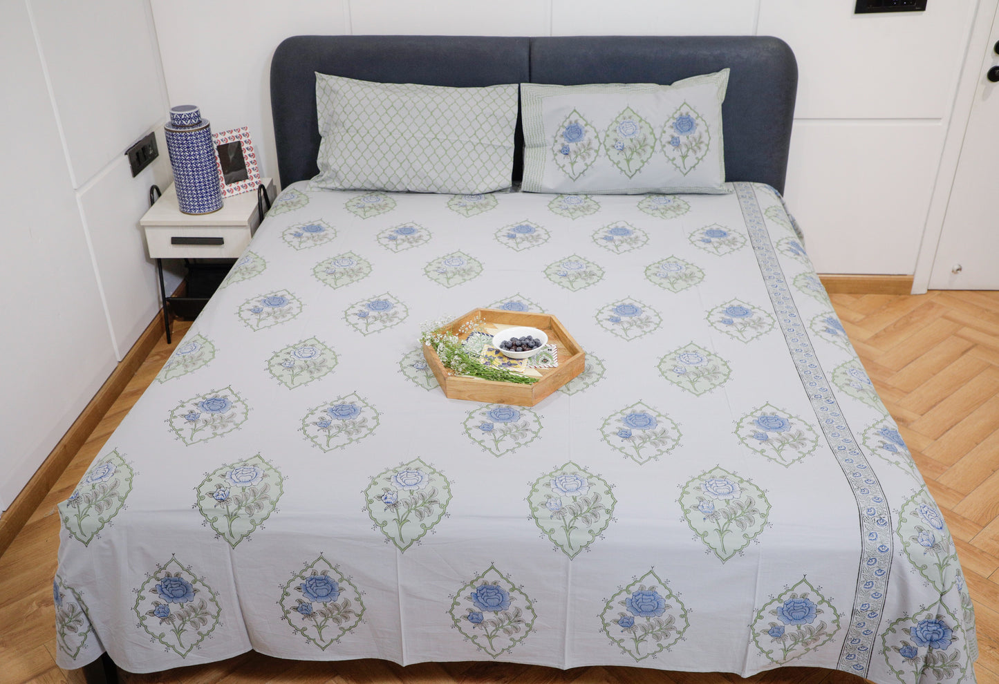 Jaipur Jade Bedsheet