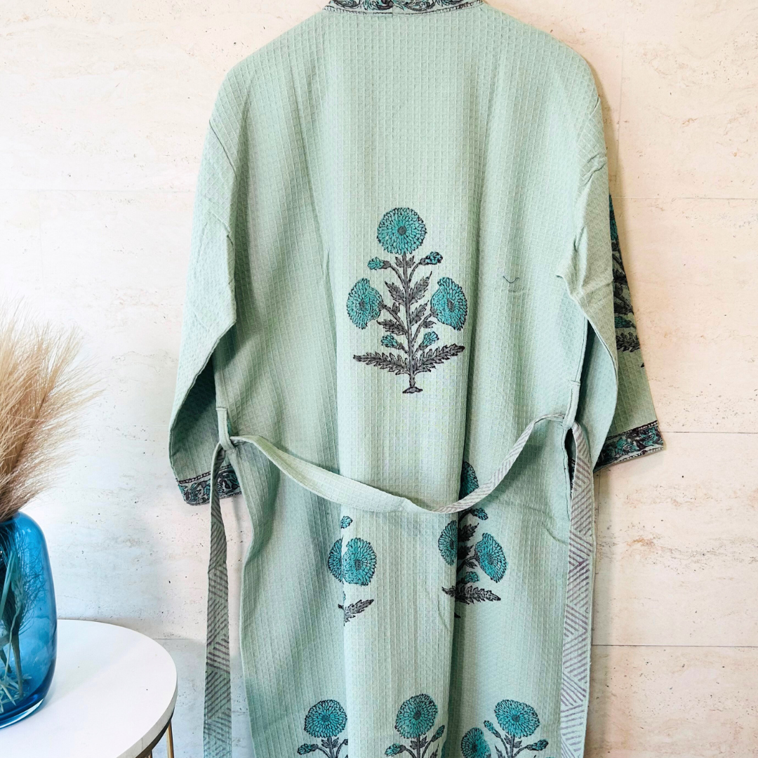 Sage Blossom bath Robe