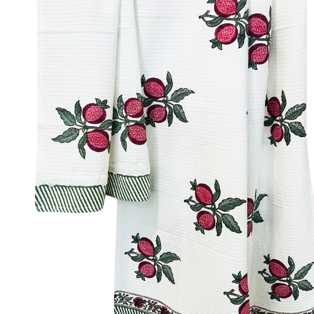 Anarbagh Waffle Bathing Set