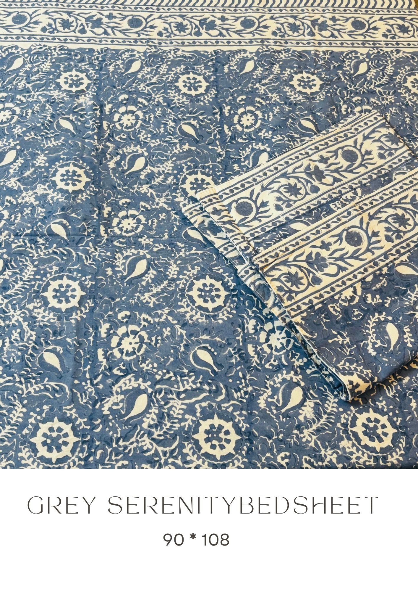 Grey Serenity Bedsheet