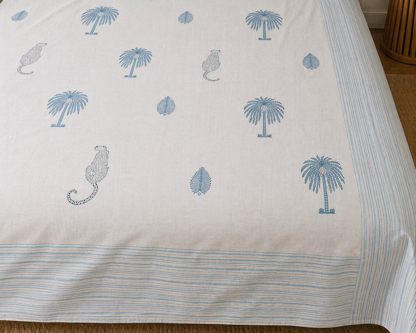 Nature Inspired Bedsheet Super king Size