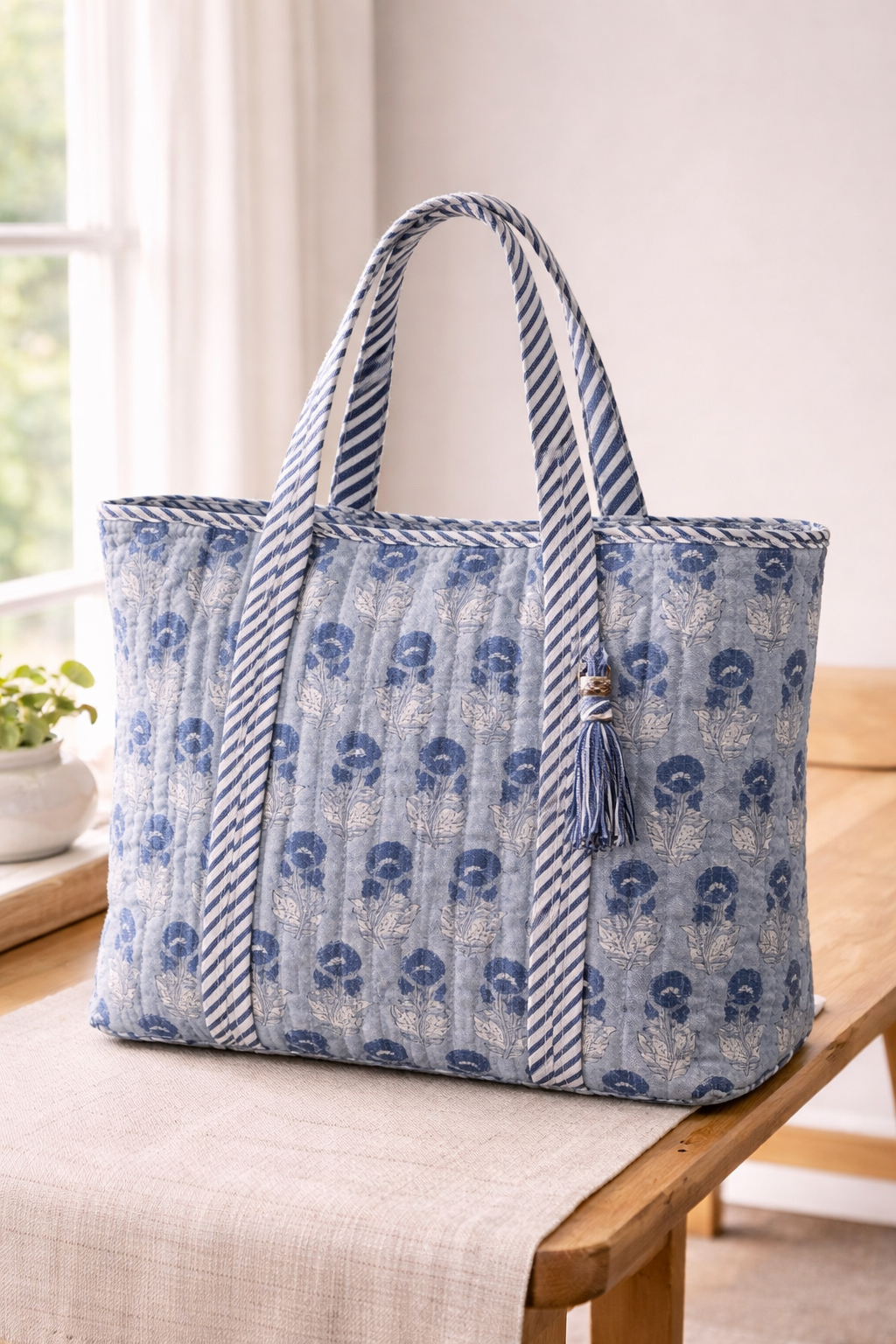Indigo Muse Tote Bag
