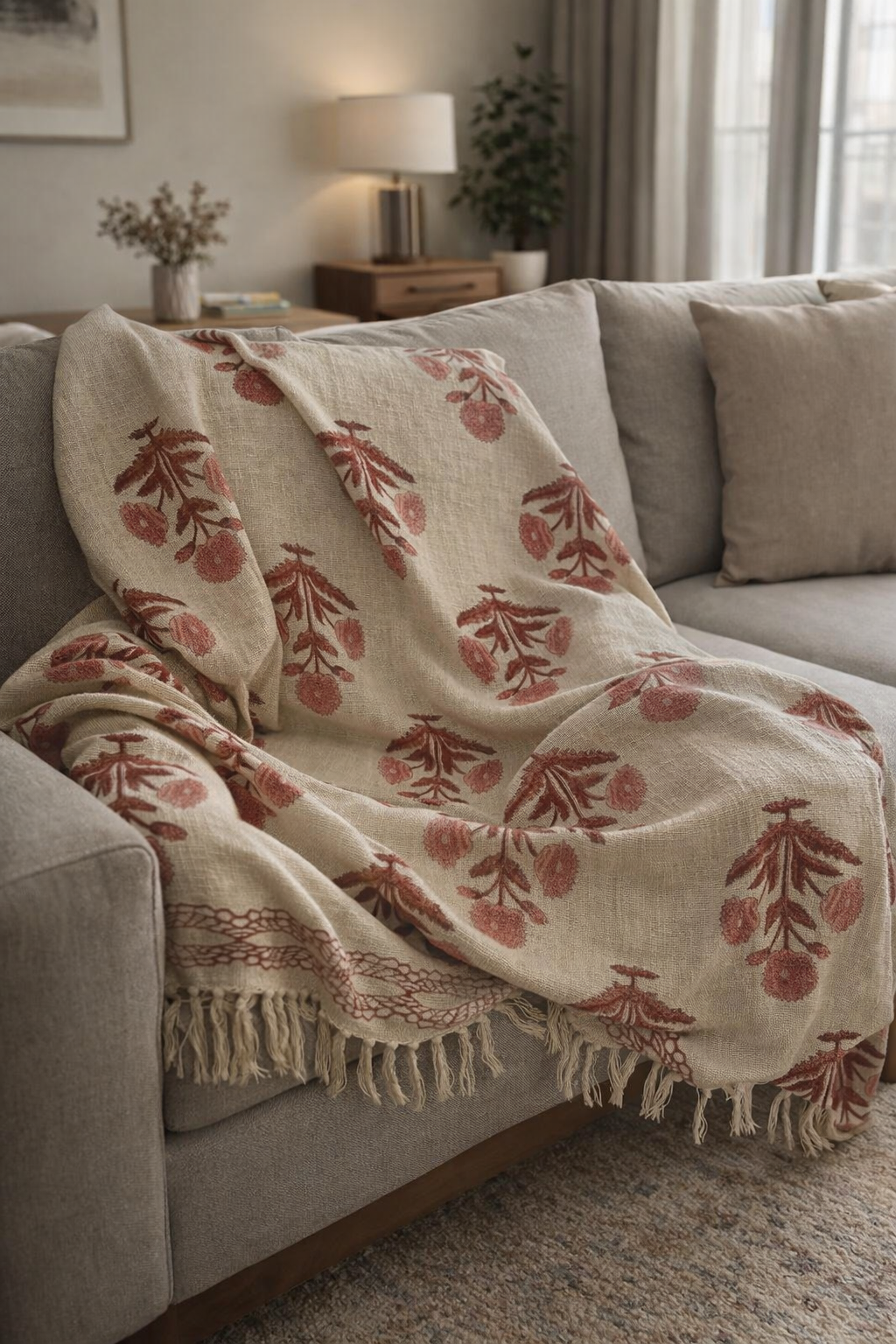 Gulnaar Textured Throw