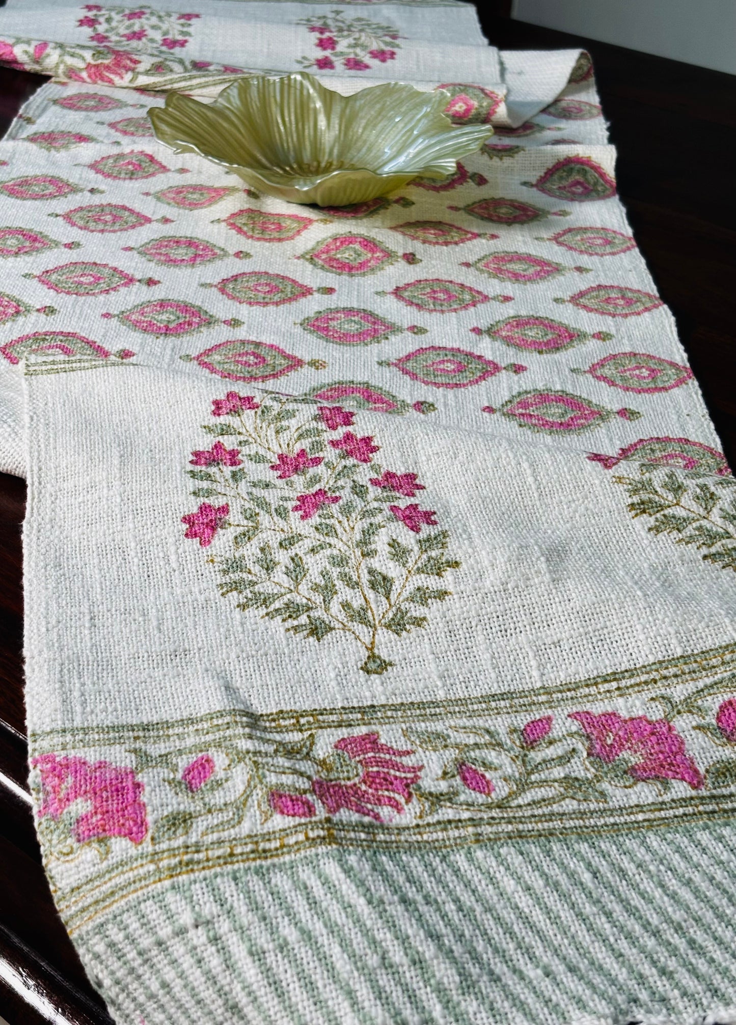 Clay Pink Table Runner