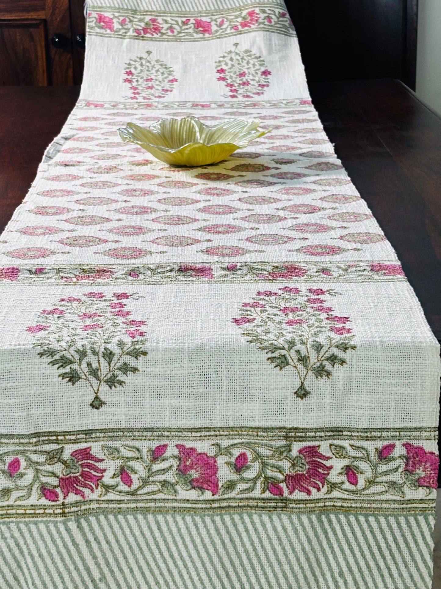 Clay Pink Table Runner