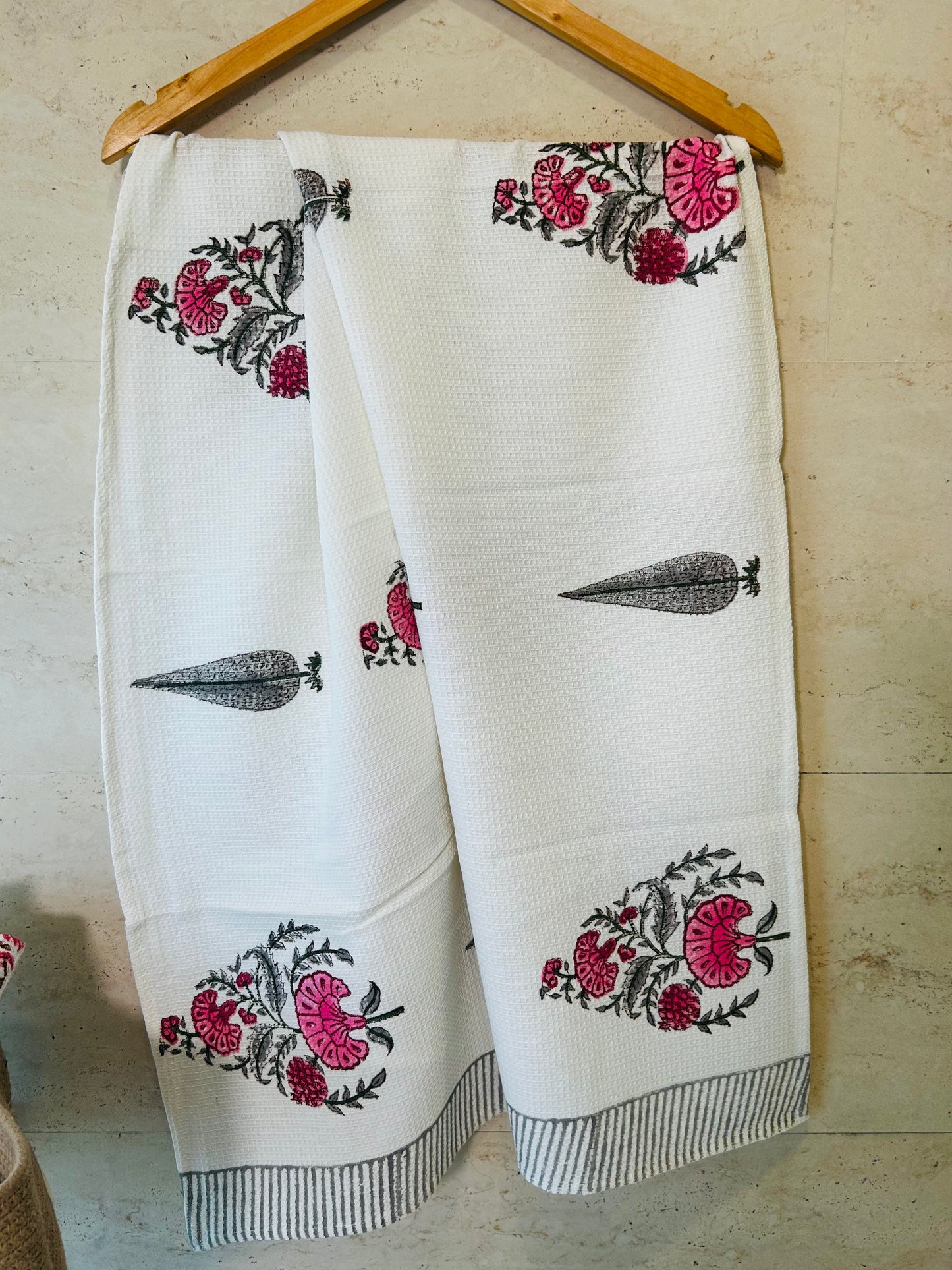 Floral Fantasy Bath Towel
