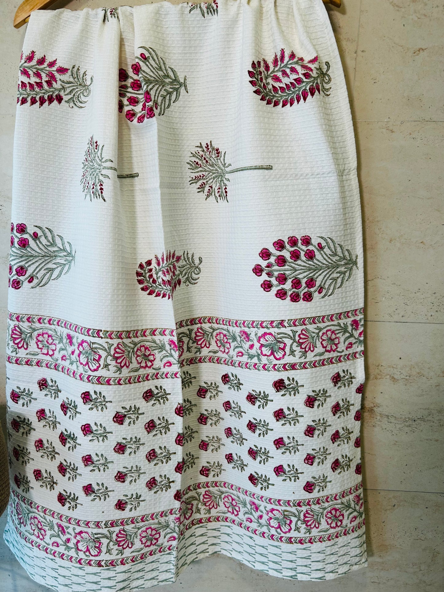 Rosey Retreat Bath Towel