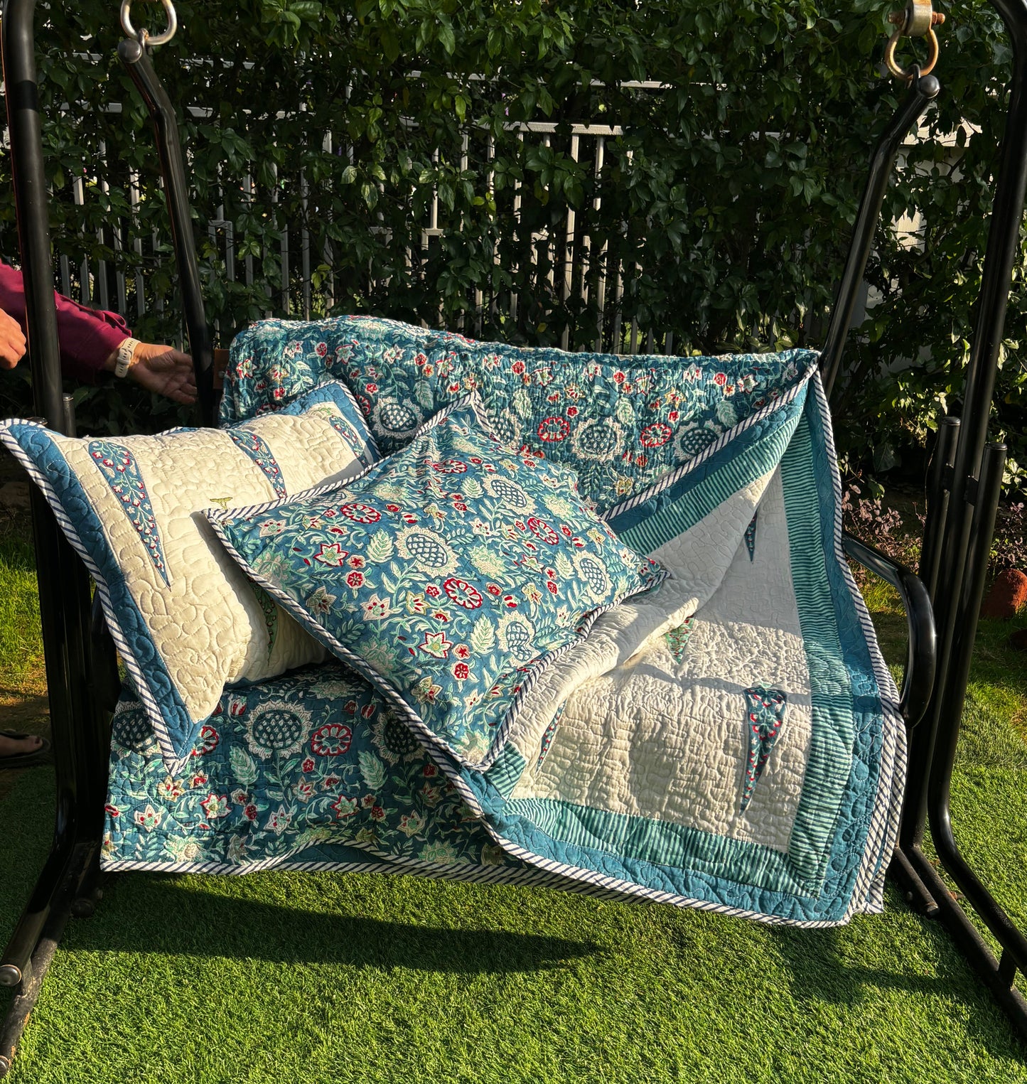 Woodland Retreat Quilted Bedcover