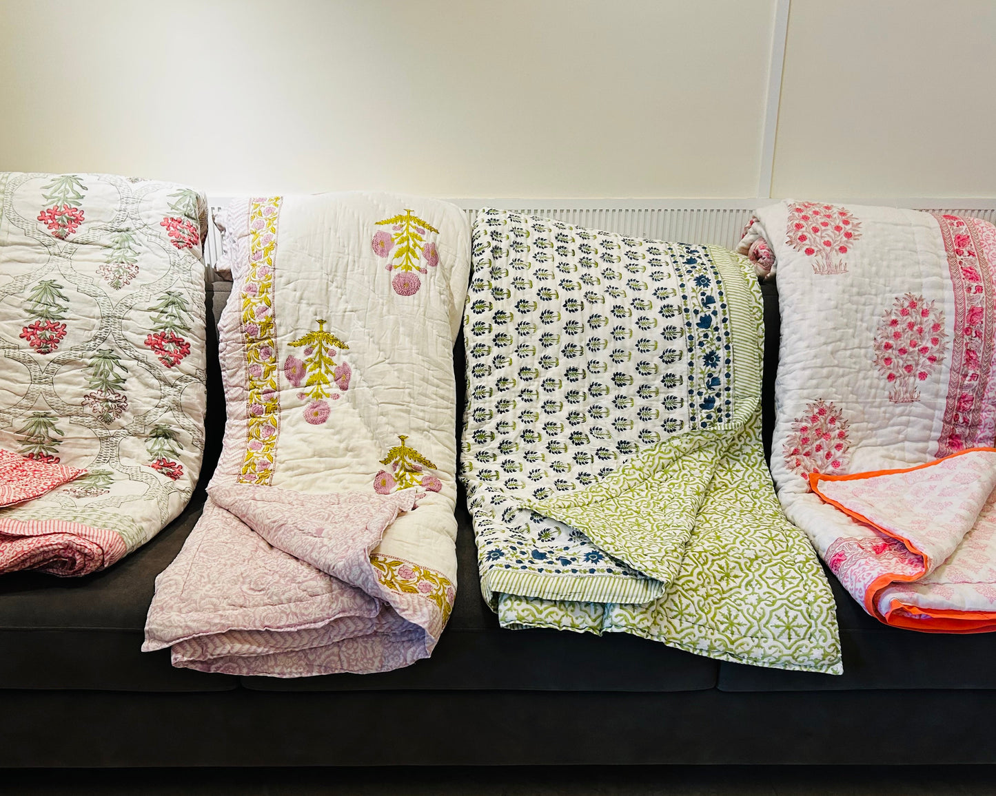 Phoolwari Jaal Quilt