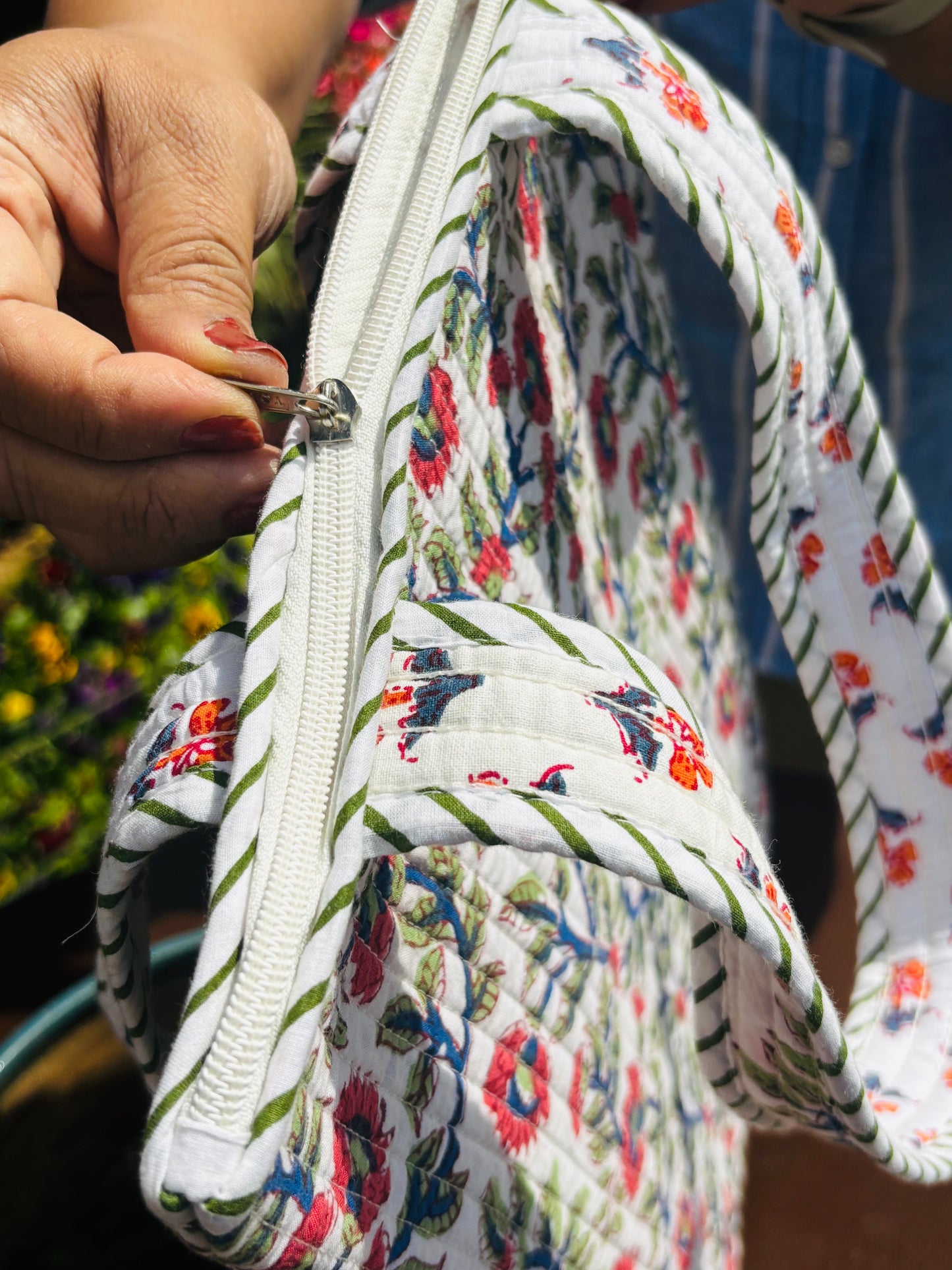 Florence Quilted Bag ( Carry On Bag )