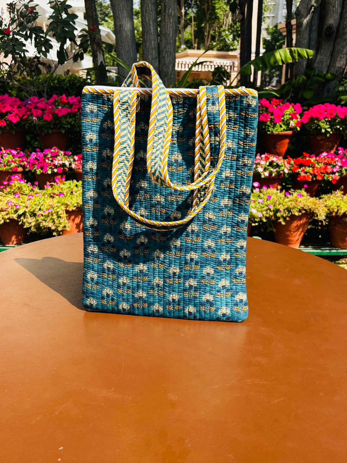 Bloom Quilted Bag ( Carry On Bag )