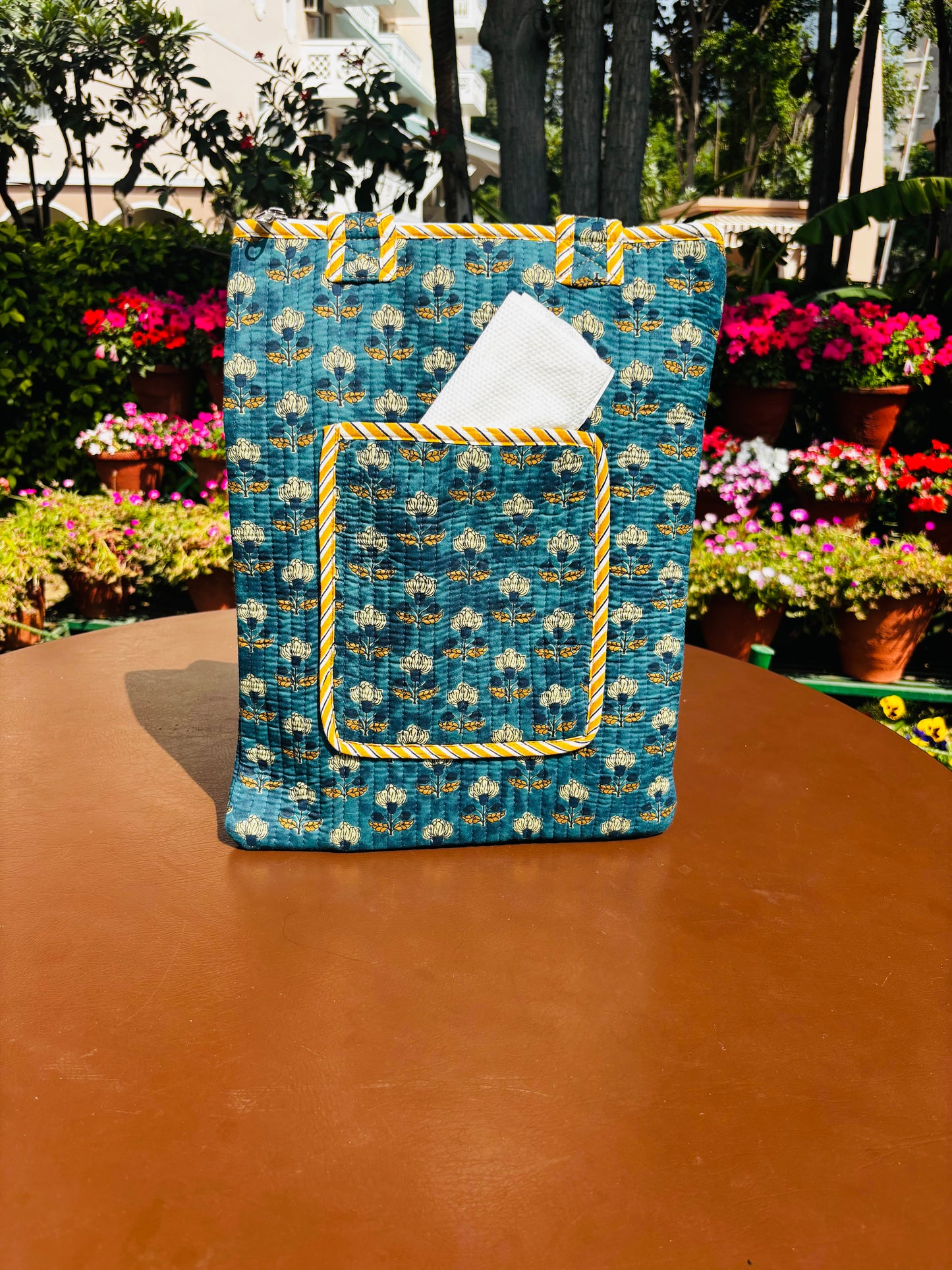 Bloom Quilted Bag ( Carry On Bag )
