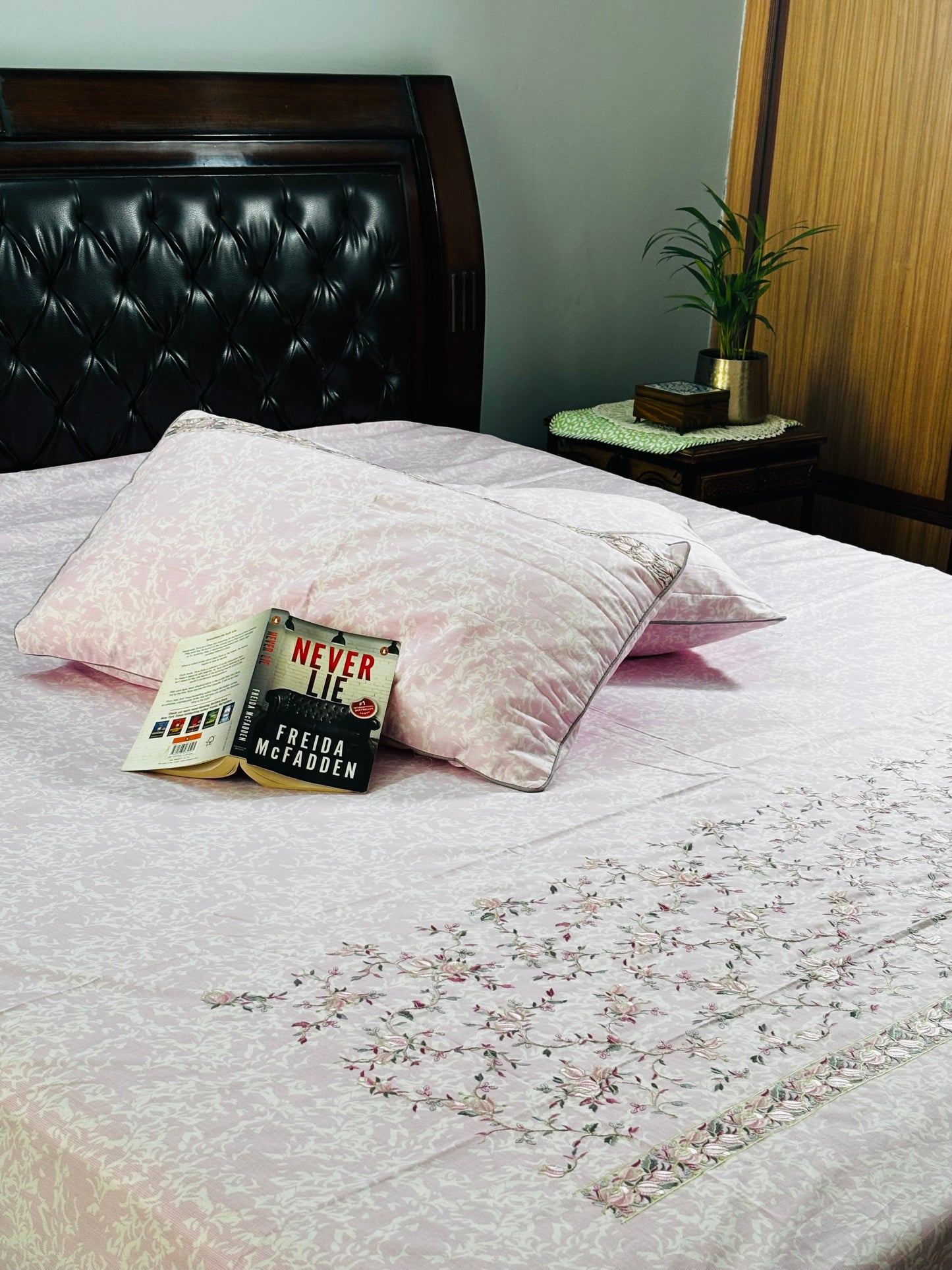 Pastel Pink Perfection Bedsheet