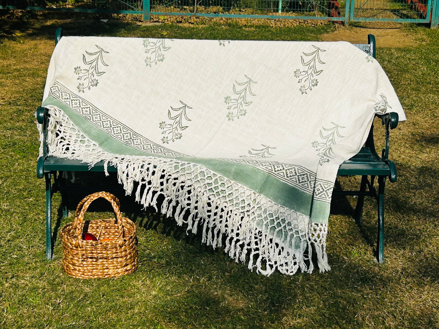 Earthy Elegance Throw