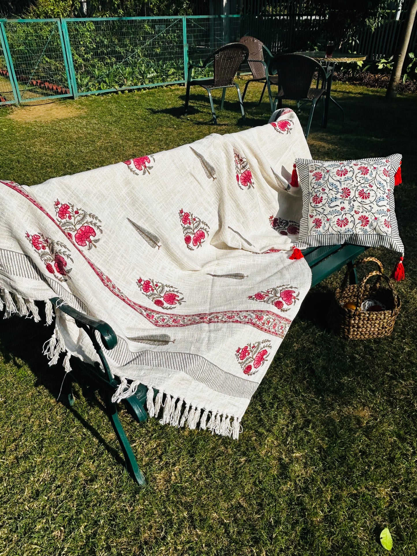 Floral Retreat Throws