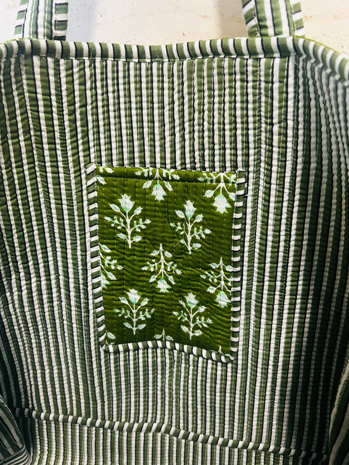 Green Glow Tote Bag