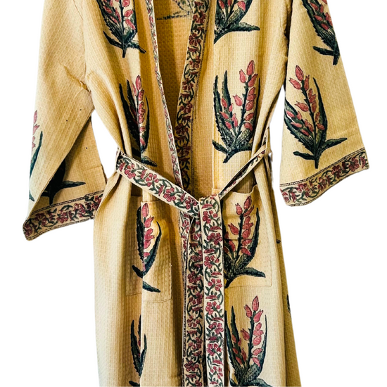 Ruhaani Waffle Bath Robe