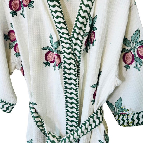 Anarbagh Waffle Bath Robe