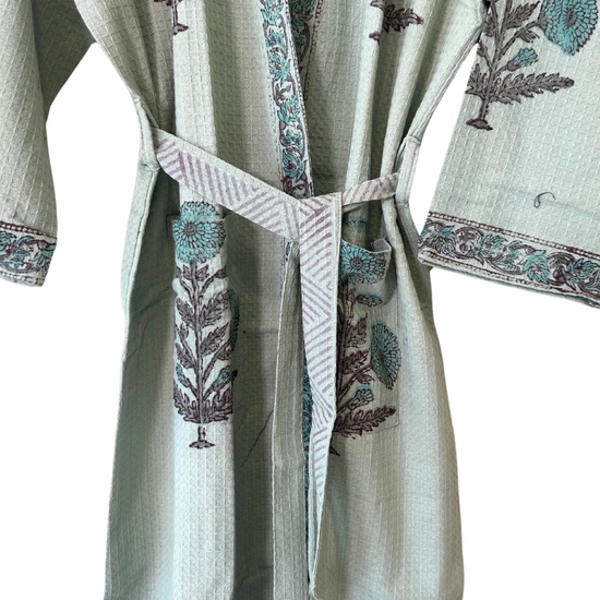 Sage Blossom bath Robe