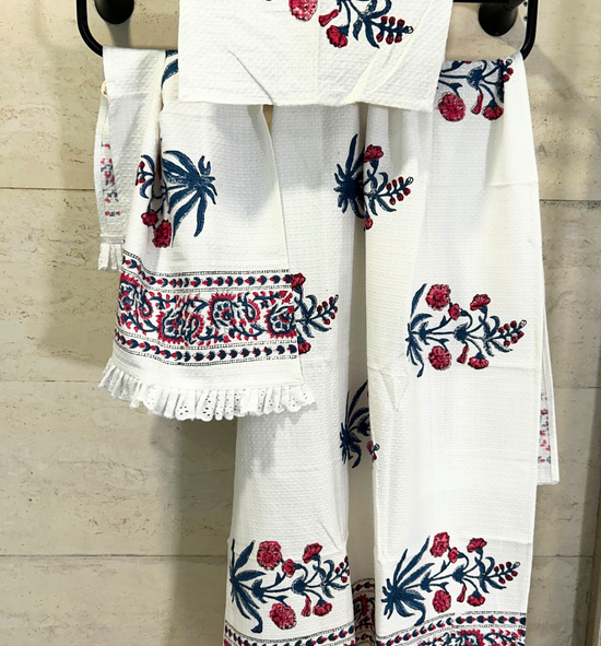 Gulrang Waffle Towel Set