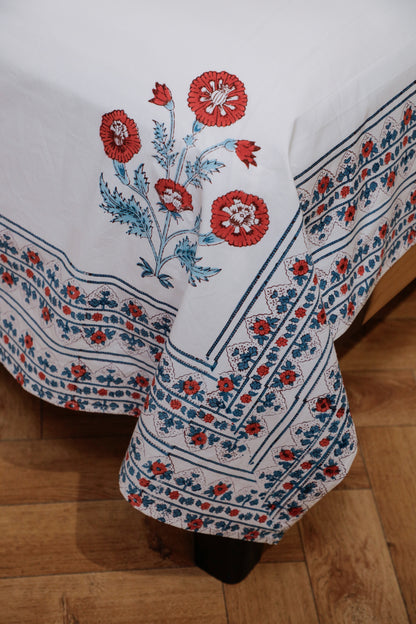 Gulmohar Bedding Set ( Bedsheet & Bedcover / Comforter )