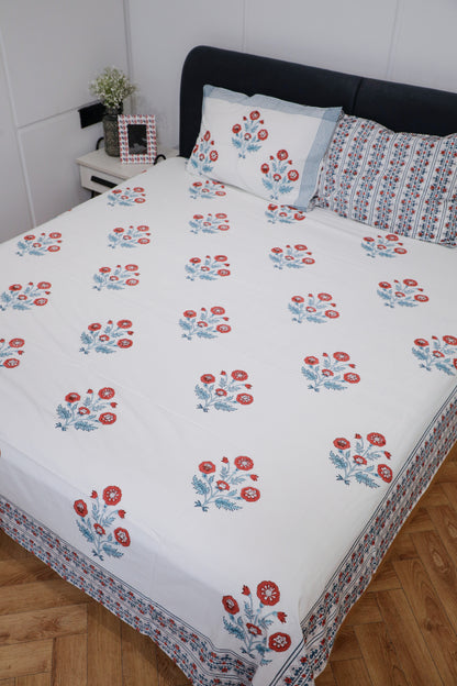 Gulmohar Bedsheet