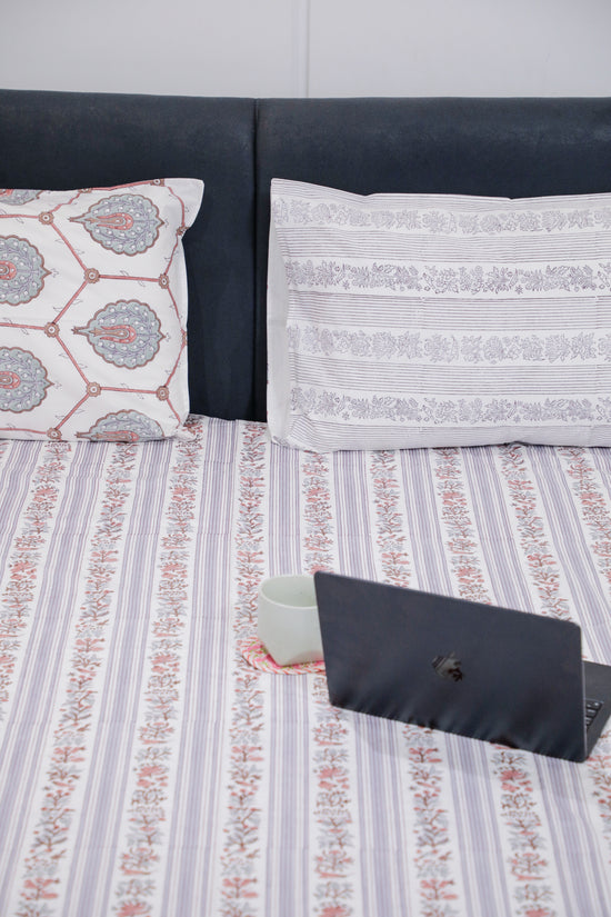 Peacock Feather Bedsheet