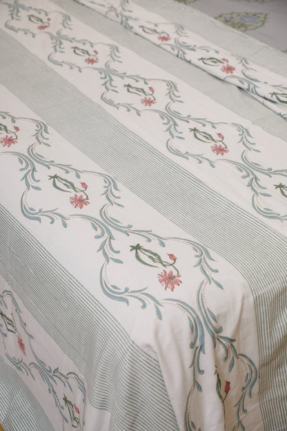 Serene Teal  Dohar (Double Bed)