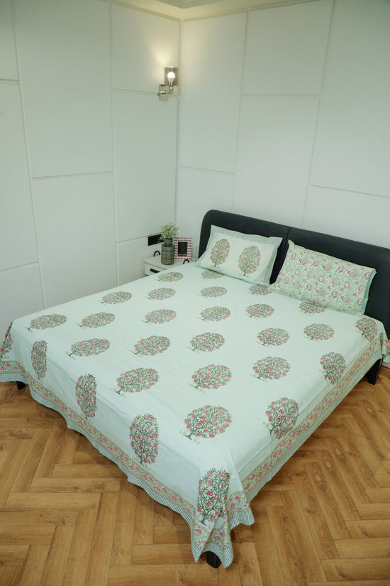 Anar Phool Bedsheet