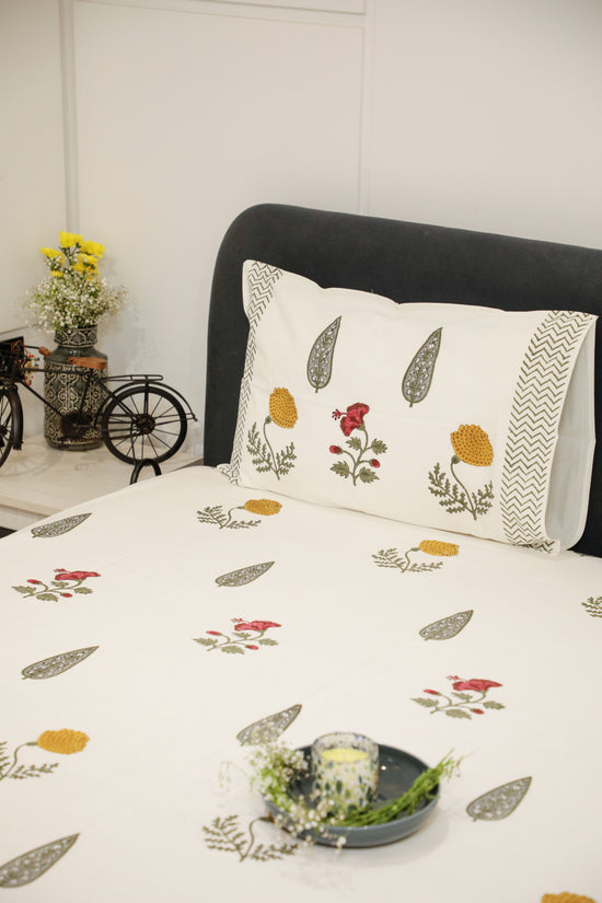 Floral Paradise Bedsheet