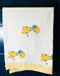 Baby Giraffe Waffle Cotton Kids Towel