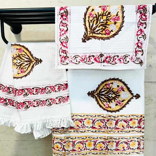 Suhana waffle Towel Set