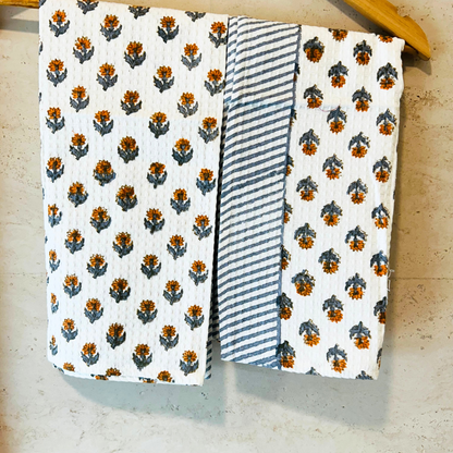 Noor Waffle Towel Set