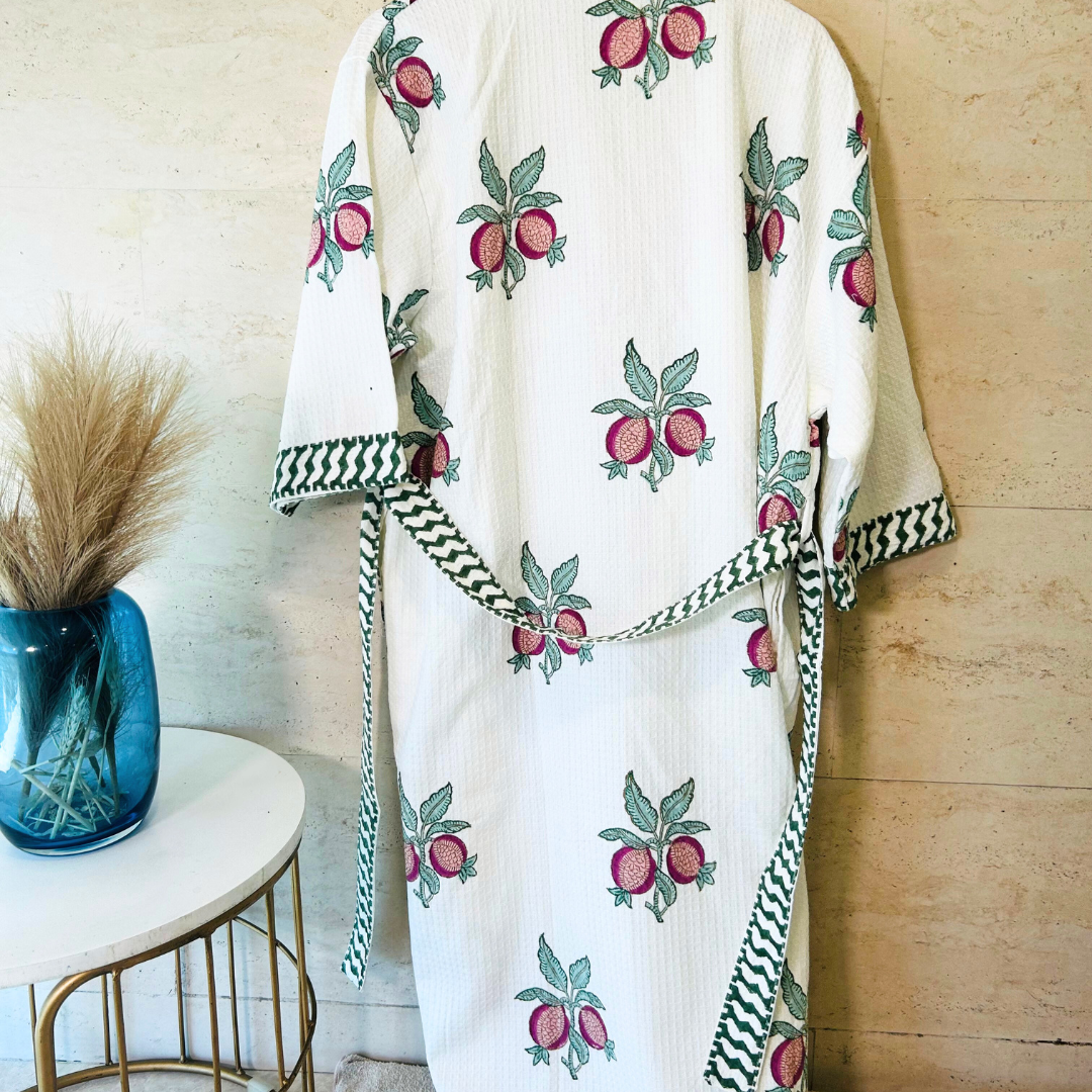 Anarbagh Waffle Bath Robe