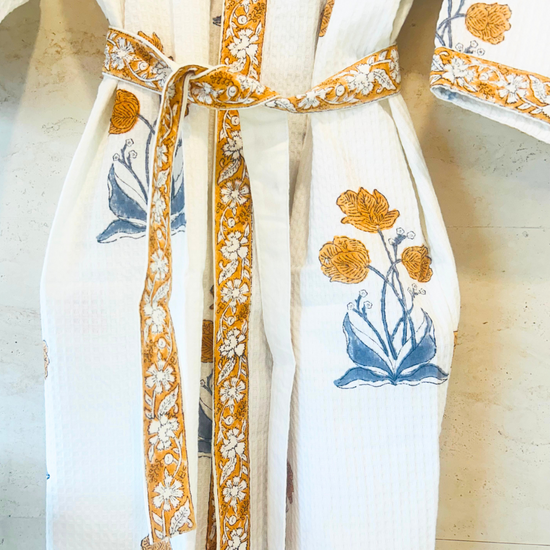 Mehak waffle Bath Robe