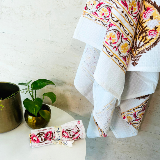 Suhana waffle Towel Set
