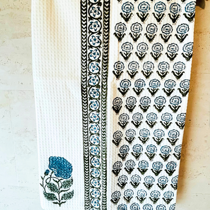 Neel Patta Waffle Towel Set
