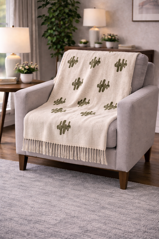 Desert Bloom Throw