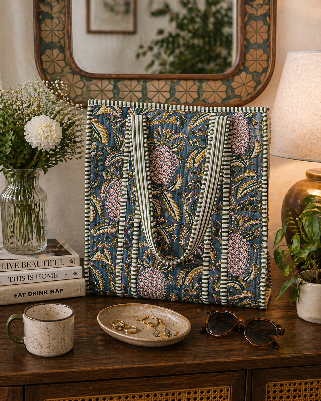 Neel Bagh Tote bag