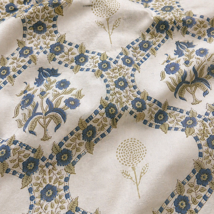 Lattice Pattern bedsheet Super King Size