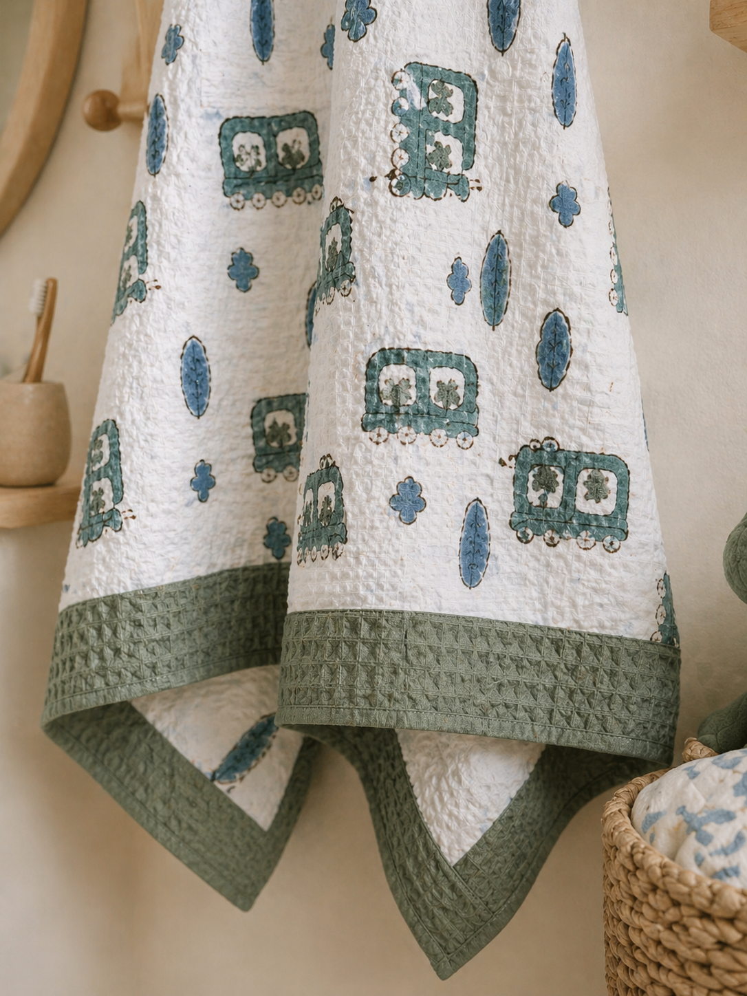 Tiny Trails Kids Bath Towel