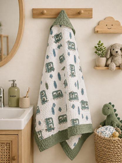 Tiny Trails Kids Bath Towel