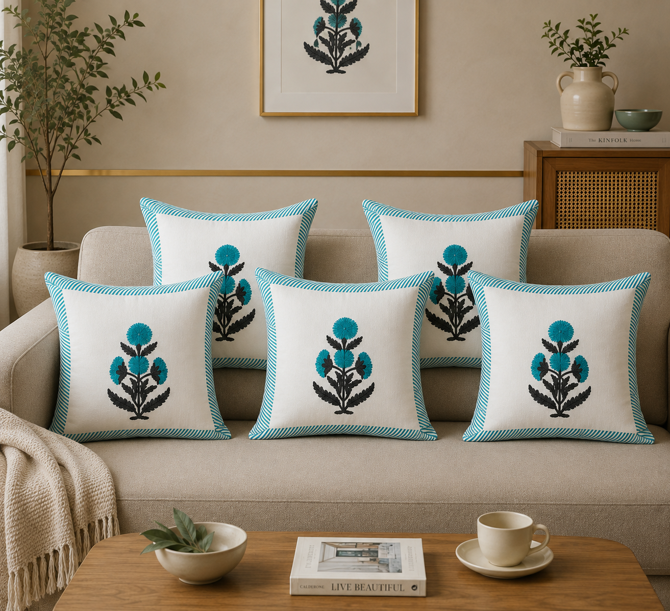 Sugandh Cushion Covers (Set of 5)