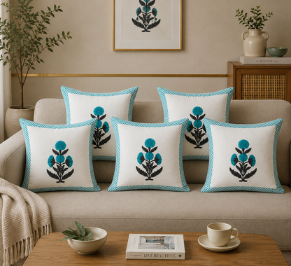 Sugandh Cushion Covers (Set of 5)