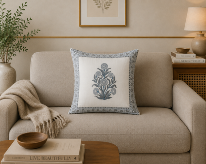 Megh Pushp Cushion Cover(Set of 5)