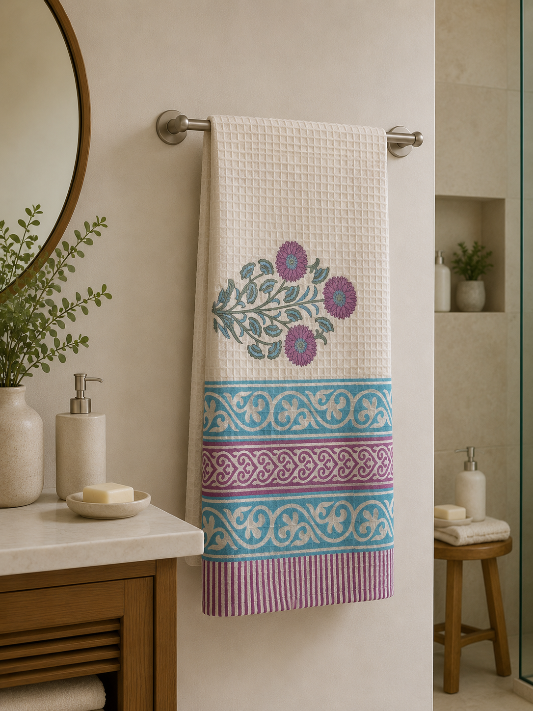 Gulrang Waffle Bath Towel